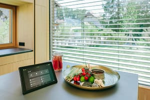 cLoxone Mountain Top Case Study Kitchen Tablet App