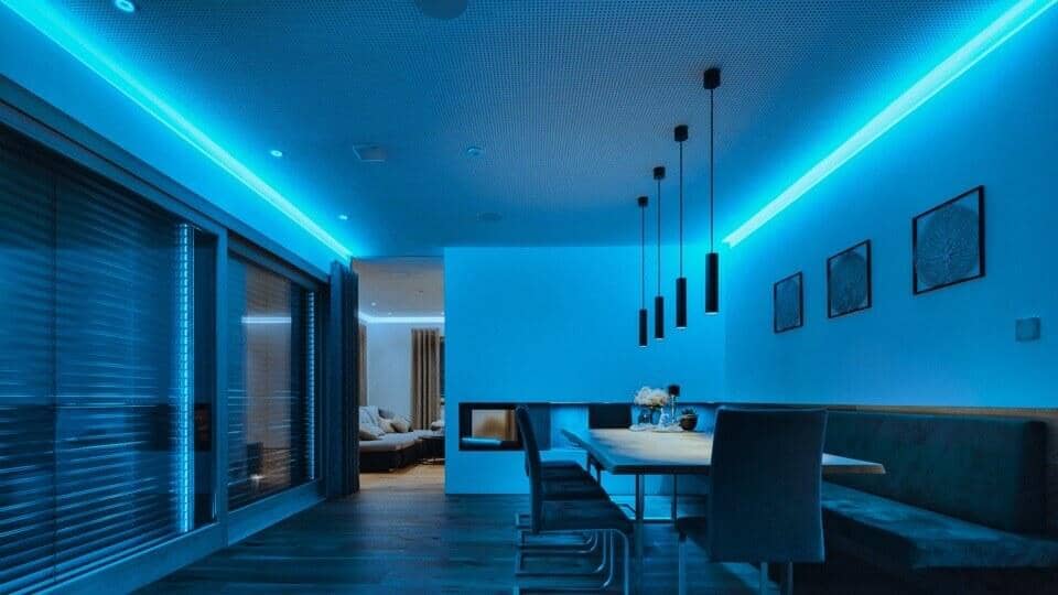 Smart Light control - blue mode